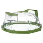 Microwave Food Cover with Handle & Water Storage Box Microwave Splatter Cover Multi-Purpose for Keeps Microwave Oven Clean