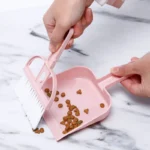 Christmas Gift Mini Desk Broom & Dustpan Set - Stocking Stuffers Cozy Home Desktop Cleaning Tool（blue/pink） - Image 5