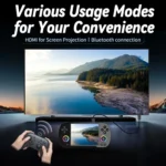 ANBERNIC RG40XX H Handheld Game Console 4” Screen Linux System Joystick RGB Lighting Effect RG40XXH Video Player Trimui Console