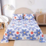 KDJEIKZ  Waterproof Matted Oversized Bed Sheet Incontinence Prevention Urinary Pad Bedspread Cover Dustproof Washable No Pillow