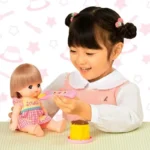 Food Feeding Pudding Feeding Toy Role Play Early Education Strawberry Pudding Toy Simulation Japanese House Toy for Friends