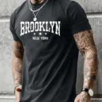 Men's 100% pure cotton summer casual