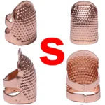 Adjustable Sewing Thimble Retro Sewing Finger Protection Cover Needle Thimble Ring Handmade DIY Craft Embroidery Sewing Tools - Image 7