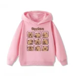 Autumn Winter Cartoon Cute Capybara Print Children's Hooded Hoodies Casual Fashionable Comfortable Boy Girl Sweatshirt Pullover - Image 19