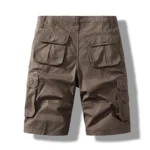 Men's Short Pants Cotton Cargo Shorts Tactical Breeches Casual Sports Man Hiking Fishing Streetwear - Image 5