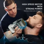 Gentleman's Barber Shop Choice: Largner Dual-Blade Professional Electric Shaver - Image 5