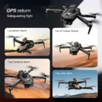 V168 Pro MAX GPS Drone 8K Professional HD Camera 5G WIFI FPV 360° Obstacle Avoidance Brushless Large Screen RC Quadcopter - Image 2