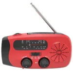 Portable Emergency Crank Radio FM/AM/WB Weather Radio with LED Flashlight Multifunctional Solar Power Radio for Outdoor Survival - Image 8