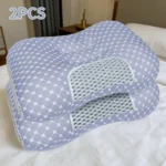 Buy one, get one free! Couple's Soft Knit Neck Massage Pillow - Adjustable ergonomic design for enhanced sleep comfort. - Image 9