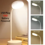 LED Desk Lamp 3 Levels Dimmable USB Rechargeable Battery Powered Portable Touch Table Light Eye Protection For Bedroom Bedside - Image 7
