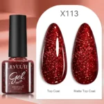 LILYCUTE 129 Colors 7ML Nail Gel Polish Nail Supplies Vernis Semi Permanent Nail Art Manicure Soak Off LED UV Gel Nail Varnishes - Image 102