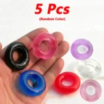 Cock Rings Durable Silicone Penis Ring Sex Toys For Men Male Delay.