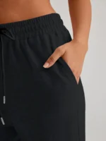 Women's Cinch Bottom Sweatpants High Waisted Athletic Joggers - Image 6