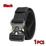 Best Men’s Tactical Belt Versatile Outdoor Hunting Canvas Belt Golf Combat Survival High Quality Canvas Nylon Sport Belt for Man