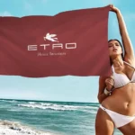 Brand E-Etro Microfiber Blanket Quick Drying Beach Towels Oversized Printing Super Absorbent Pool Towel Blanket - Image 14