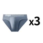 3 Pcs/Lot Men's Letter Briefs Underwear Comfortable Panties Shorts Sexy Gifts for Man Underpants - Image 15