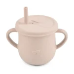 Kids Cup Silicone Food Storage Box Solid Color Baby Sippy Cup Portable Children Snacks Container with Lid Scale BPA Free 200ml - Image 15