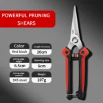 Straight/Curved Head Pruning Shears Non-slip HandleStainless Steel Outils Manuels Household Bonsai Garden Scissors Pruing Shear