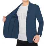 2026 Summer Man Blazer Thin Breathable Single-breasted Men Outerwear Simpel Long Sleeve Soft Casual Versatile Male Suit Coat