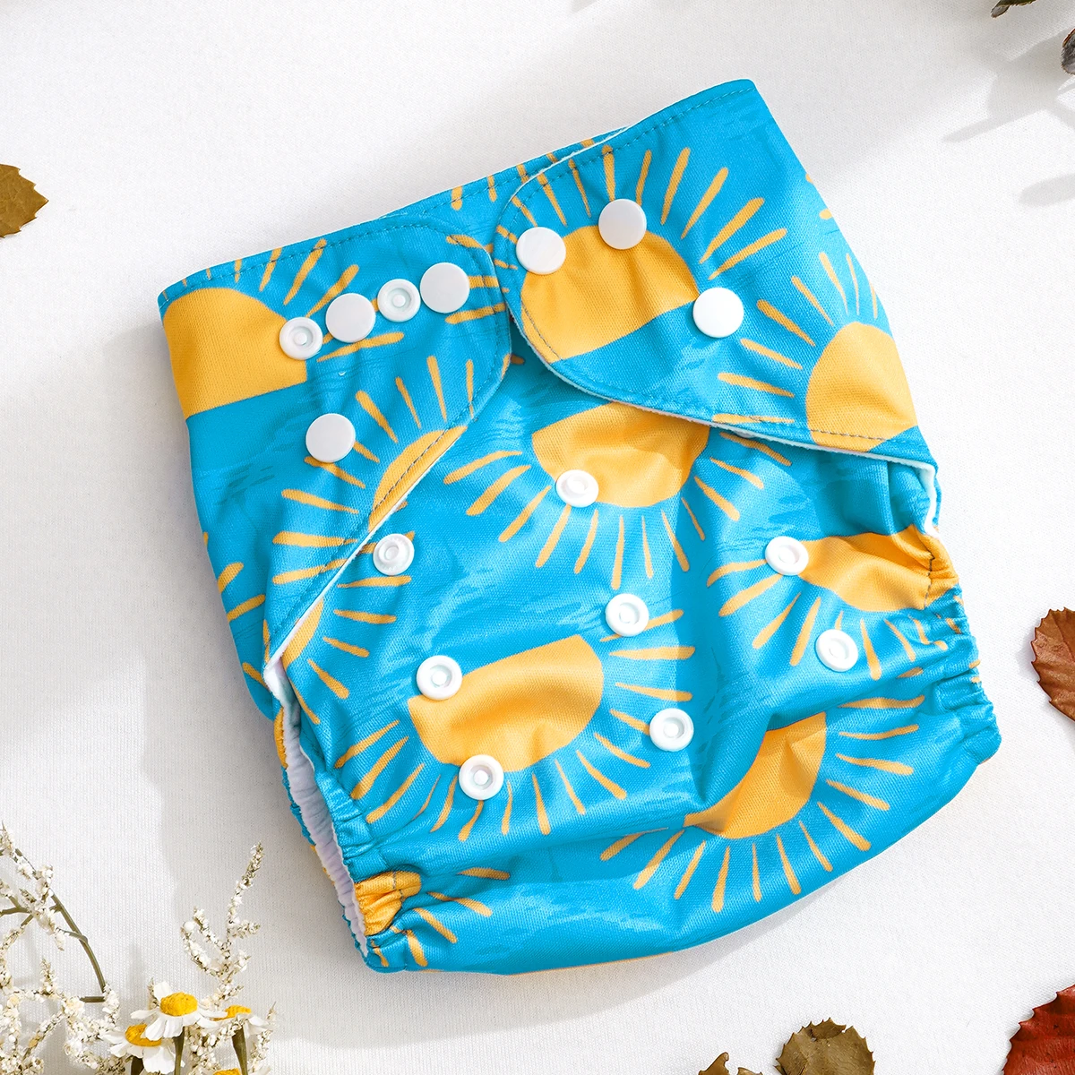 Sca576d6f991247a486b64426b48ae043i.webp 1pcs Baby Diapering Waterproof Reusable Adjustable Eco-Friendly 100% Polyester Baby Cloth Diapers