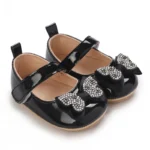 Spring and Autumn Fashion Baby Shoes 0-1 Year Old Girl Cute Bow Princess Shoes Soft Rubber Bottom Lightweight Walking Shoes - Image 8