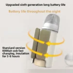 6000mAh Baby Bottle Warmer 6 Heat Level Multifunction Breast Milk Warmer Accurate Temperature Control Baby Bottle Heat - Image 2