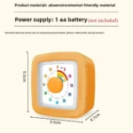Hot-selling Visual Timer 60 Minutes Countdown Suitable for Children and Adults Silent Classroom Timer for Home and School Clock - Image 6
