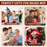 3pcs Men Natural Beard Care Oil Moisturizing Smoothing Facial Hair Care Tools Gentlemen Whiskers Oil Conditioner and Volumizing - Image 6