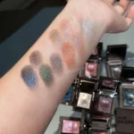 Chameleon Dark Green Eyeshadow Palette Fine Easy-To-Apply Sparkling Pearlescent Mashed Potato Eye Shadow Brightening Makeup - Image 2