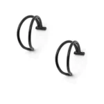 2PCS Trendy 10mm Stainless Steel Punk Clip on Fake Piercing Nose Wrap Lip Rings Unisex Nose Ring Women Men Tusk Body Jewelry - Image 20