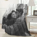 1 Piece of Custom DIY Personalized Photo Blanket for Your Loved One - Flannel Blanket with Personalized Photo, Soft and Warm, Suitable for Sofa, Bed, Office, Car, and Outdoor Travel - a Gift for Men and Women Suitable for All Seasons - Image 6