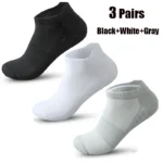 ‌3/5/10 Pairs Ankle Socks Man Running Athletic Quick-Dry Breathable Mesh Sports Short Socks Lightweight Comfort Anti-Odor Sock
