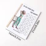 28-30 Day Chair Yoga Guide Weight Loss Muscle Strength Flexibility Beginner Seated Workout Book for Seniors & Adults - Image 11