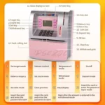 ATM Savings Box Household Portable Change Storage Container Men’s and Women’s Creative Password Box Gift