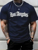 Men’s summer 100 cotton fashionable casual
