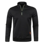Autumn Men's Half Zipper Sweatshirts Long Sleeve - Image 9
