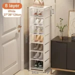 Multi Layer Shoe Storage Rack Adjustable Storage Cabinet Space Saving Corner Storage Shelf Simple Shoe Rack Economical Shoe Rack