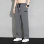 Jogger Pants For Men's Summer Thin And Quick Drying Loose And Hanging Sports And Casual Mens Fashion