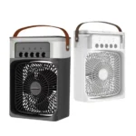 3 In 1 Portable Air Adjustment Humidifier Fan AIr Conditioner Household Small Air Cooler LED Night Lights Home Office Fans - Image 4