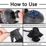 AQTactical Smoke Grenade Model M67 Burst Mine Water Grenade Bouncing Smoke Grenade and Other 10 Different Airsoft Grenade Models - Image 5