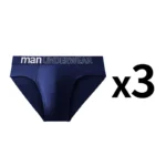 3 Pcs/Lot Men's Letter Briefs Underwear Comfortable Panties Shorts Sexy Gifts for Man Underpants - Image 8