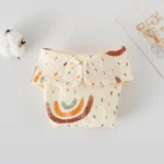 Cotton Cloth Diaper Pants, Newborn Washable Gauze Diapers, Breathable Prevents Diaper Rash, Leak-Proof