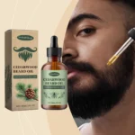 Beard Oil for Men with Cedarwood,Jojoba Oil,Vitamin E-Softening&Strengthening Beard Treatment,Prevent Breakage,Reduce Itchiness
