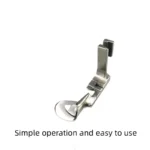 Industrial Sewing Machine Multi-Function Curved Hemming Foot Hem Pull Tube Presser Foot Silk Chiffon Skirt Crimping Presser Foot - Image 3