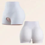 Women Silicone Butt Enhancer Pants Crotchless Open Crotch Push Up Fake Butt Shaping Underwear Hip Pads Lifting Thickening Panty