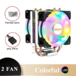 CPU Air Cooler X79 X99 3Pin PWM 4Pin Quiet Processor Cooling Fan For Intel LGA 1151 1155 1200 1700 2011 AMD AM3 AM4 PC Radiator - Image 17