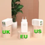 150W 6 Ports Pd QC 4.0 Usb C Fast Charger Wall Adapter - Image 6