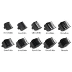 10pcs Universal Guards Hair Cutting Combs for Professional Hair Trimmer Machine Barber Accessories Trimmer Limit Combs 1.5-25mm