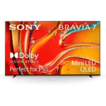 75 Inch Mini LED QLED 4K Ultra HD TV BRAVIA 7 Smart TV with Dolby Vision HDR and Exclusive eatures or 5 (K-75XR70)