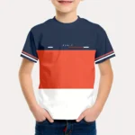 Kids Boys Clothes Simple Paris Letter Print Short Sleeve T Shirt Children Boys 2 to 9 Years Casual Comfortable Tees Children Top - Image 9